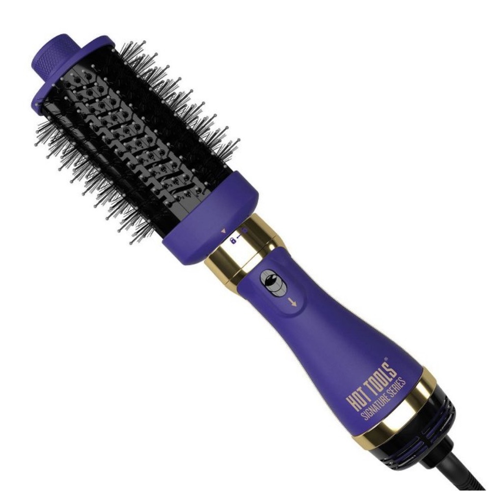 Hot Tools Pro Signature Volumizer and Hair Dryer Hot Brush 2.7 inch Barr…